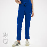 Casey 10-Pockets Straight-leg Scrub Pants