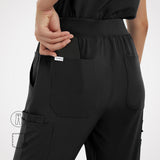 Casey 10-Pockets Straight-leg Scrub Pants