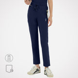 Casey 10-Pockets Straight-leg Scrub Pants