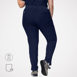 Casey 10-Pockets Straight-leg Scrub Pants