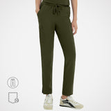 Casey 10-Pockets Straight-leg Scrub Pants