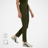 Casey 10-Pockets Straight-leg Scrub Pants