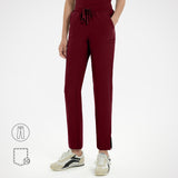 Casey 10-Pockets Straight-leg Scrub Pants
