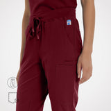Casey 10-Pockets Straight-leg Scrub Pants