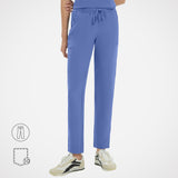Casey 10-Pockets Straight-leg Scrub Pants