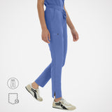 Casey 10-Pockets Straight-leg Scrub Pants