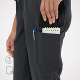 Casey 10-Pockets Straight-leg Scrub Pants