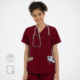 Clara Air V-Neck Scrub Top