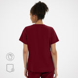 Clara Air V-Neck Scrub Top