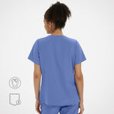 Clara Air V-Neck Scrub Top