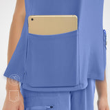 Clara Air V-Neck Scrub Top