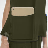 Clara Air V-Neck Scrub Top