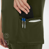 Clara Air V-Neck Scrub Top