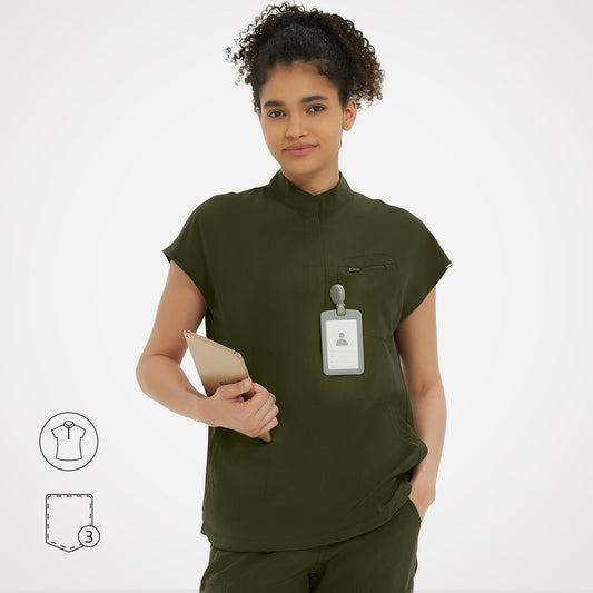 Clara Oversized Scrub Top