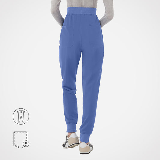 High Waisted Joycelyn 5-Pockets Jogger Scrub Pants