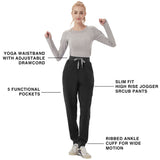 High Waisted Joycelyn 5-Pockets Jogger Scrub Pants