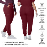 High Waisted Joycelyn 5-Pockets Jogger Scrub Pants