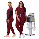 High Waisted Joycelyn 5-Pockets Jogger Scrub Pants