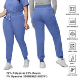 High Waisted Joycelyn 5-Pockets Jogger Scrub Pants