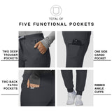 High Waisted Joycelyn 5-Pockets Jogger Scrub Pants