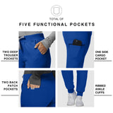 High Waisted Joycelyn 5-Pockets Jogger Scrub Pants