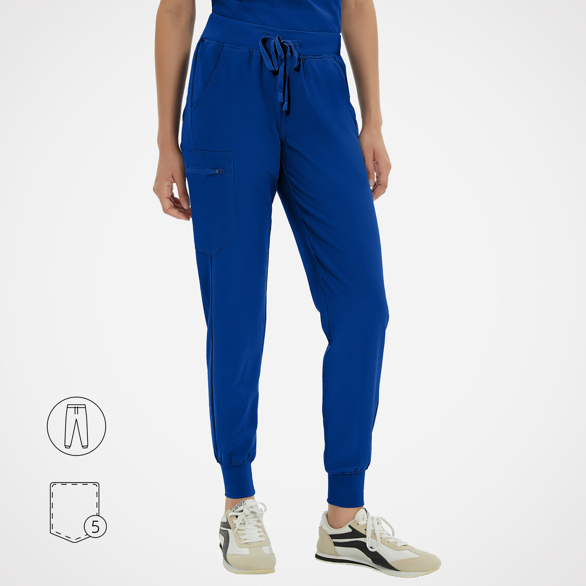 Joycelyn Air 5-Pockets Jogger Scrub Pants