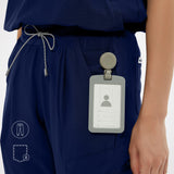 Rosalyn 8-Pockets Jogger Scrub Pants