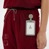 Rosalyn 8-Pockets Jogger Scrub Pants