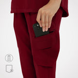 Rosalyn 8-Pockets Jogger Scrub Pants