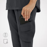 Rosalyn 8-Pockets Jogger Scrub Pants