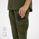 Rosalyn 8-Pockets Jogger Scrub Pants